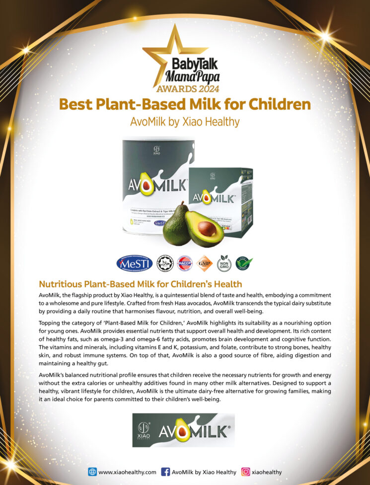 AvoMilk by Xiao Healthy (Plant-Based Milk for Children)