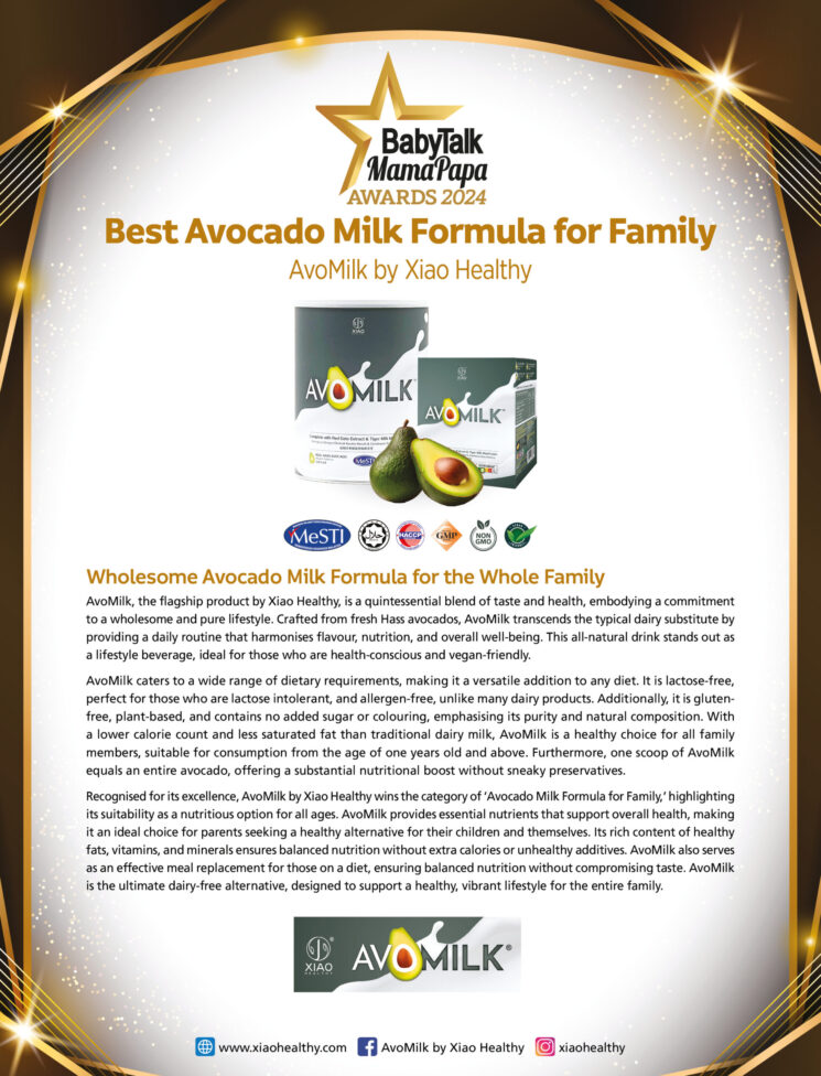 AvoMilk by Xiao Healthy (Avocado Milk Formula for Family)