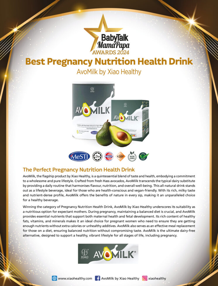 AvoMilk by Xiao Healthy (Pregnancy Nutrition Health Drink)